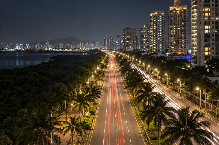 Nerul, Navi Mumbai, at night